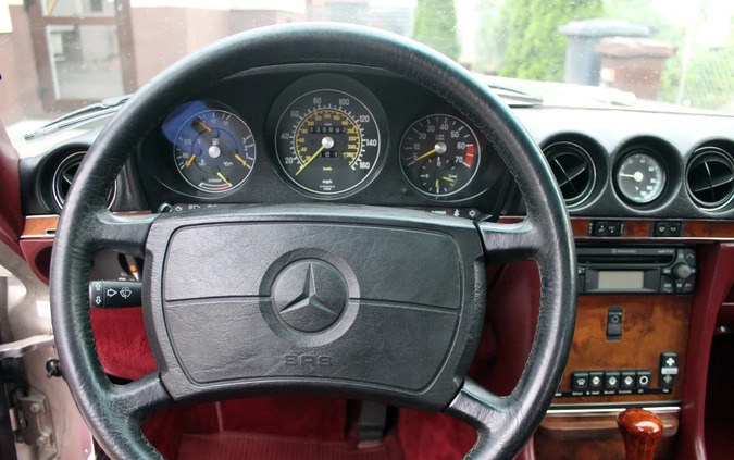 Mercedes-Benz SL cena 99000 przebieg: 135893, rok produkcji 1986 z Poznań małe 781